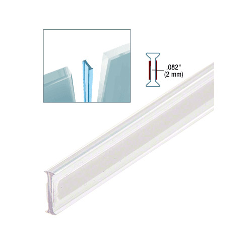 Clear Copolymer Strip for 180 Degree Glass-to-Glass Joints